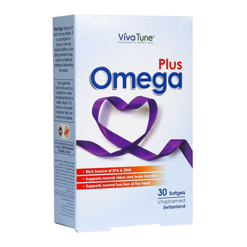 ویواتیون®کپسول امگا3پلاس30عددی