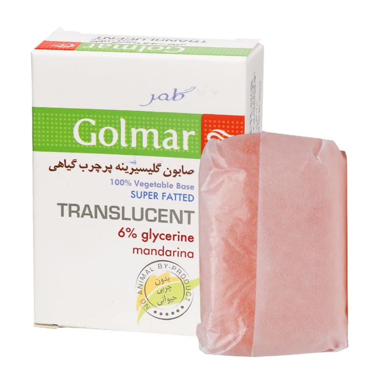 گلمر-صابون گلیسیرینه قرمز90گرم