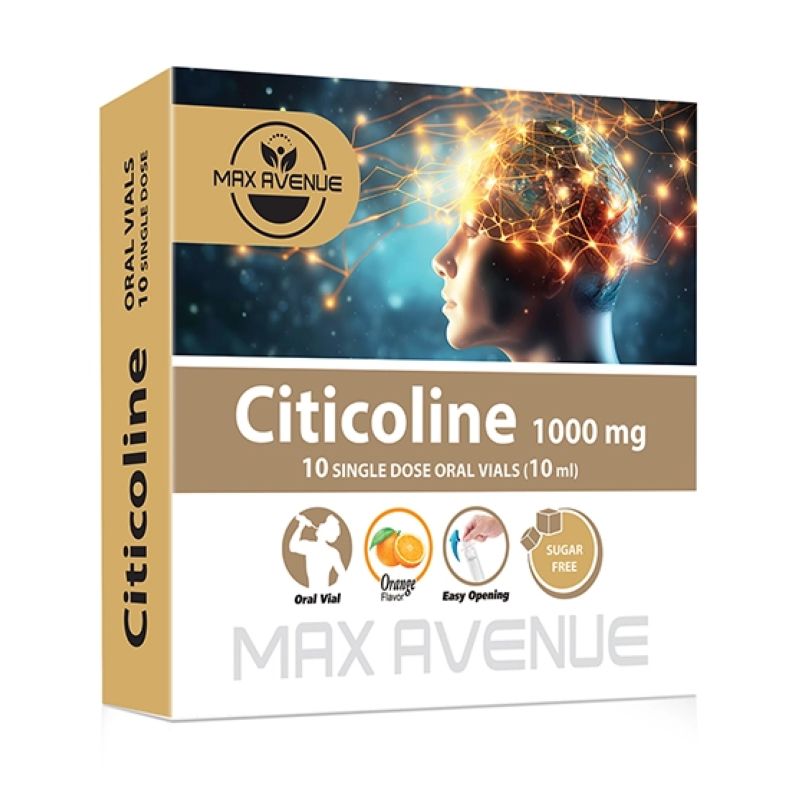 واناداروگستر®ویال خوراکی سیتی کولین1000مگ طعم پرتقال10عددی