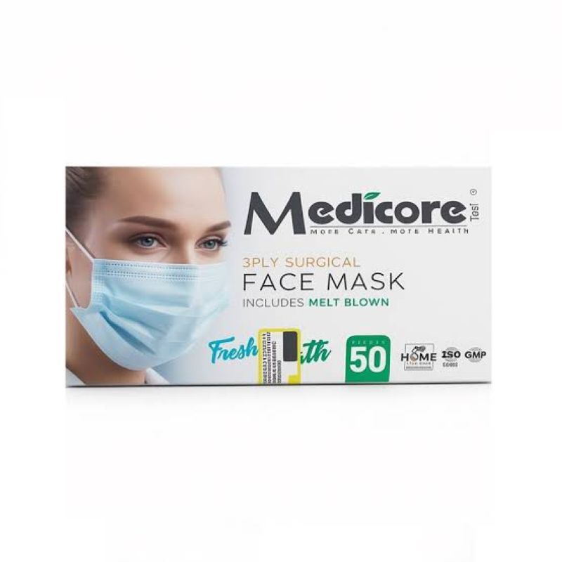 مدیکور-ماسک3لایه 50عددی
