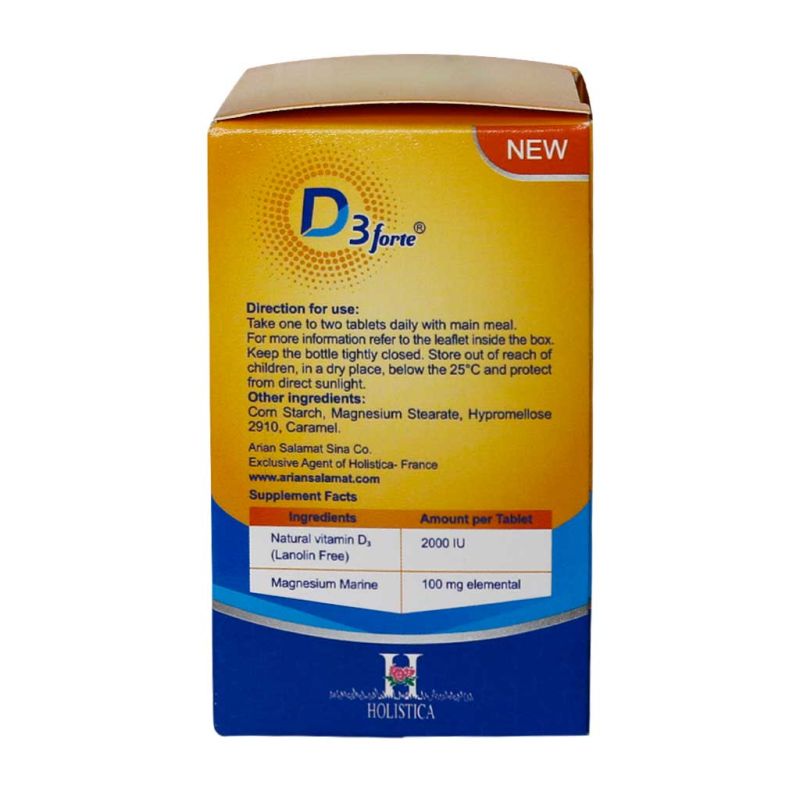 دی تری فورت®قرص ویتامین د3 2000مگ30عددی