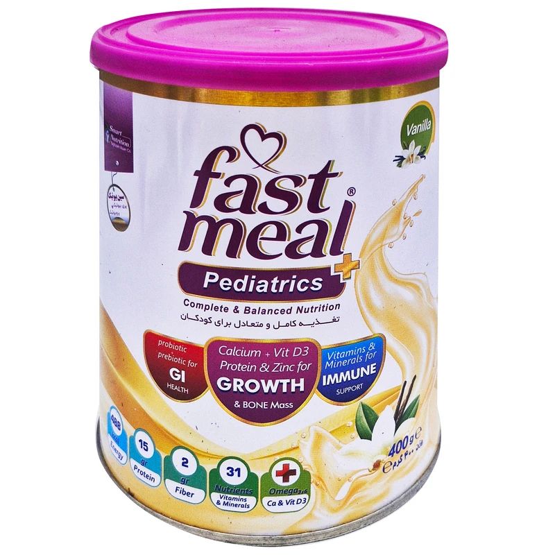 فست میل®پودرپرپروتئین وانیلی400گرم