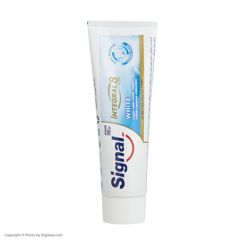 سیگنال-خمیردندان اینتگرال8سفیدکننده75مل
